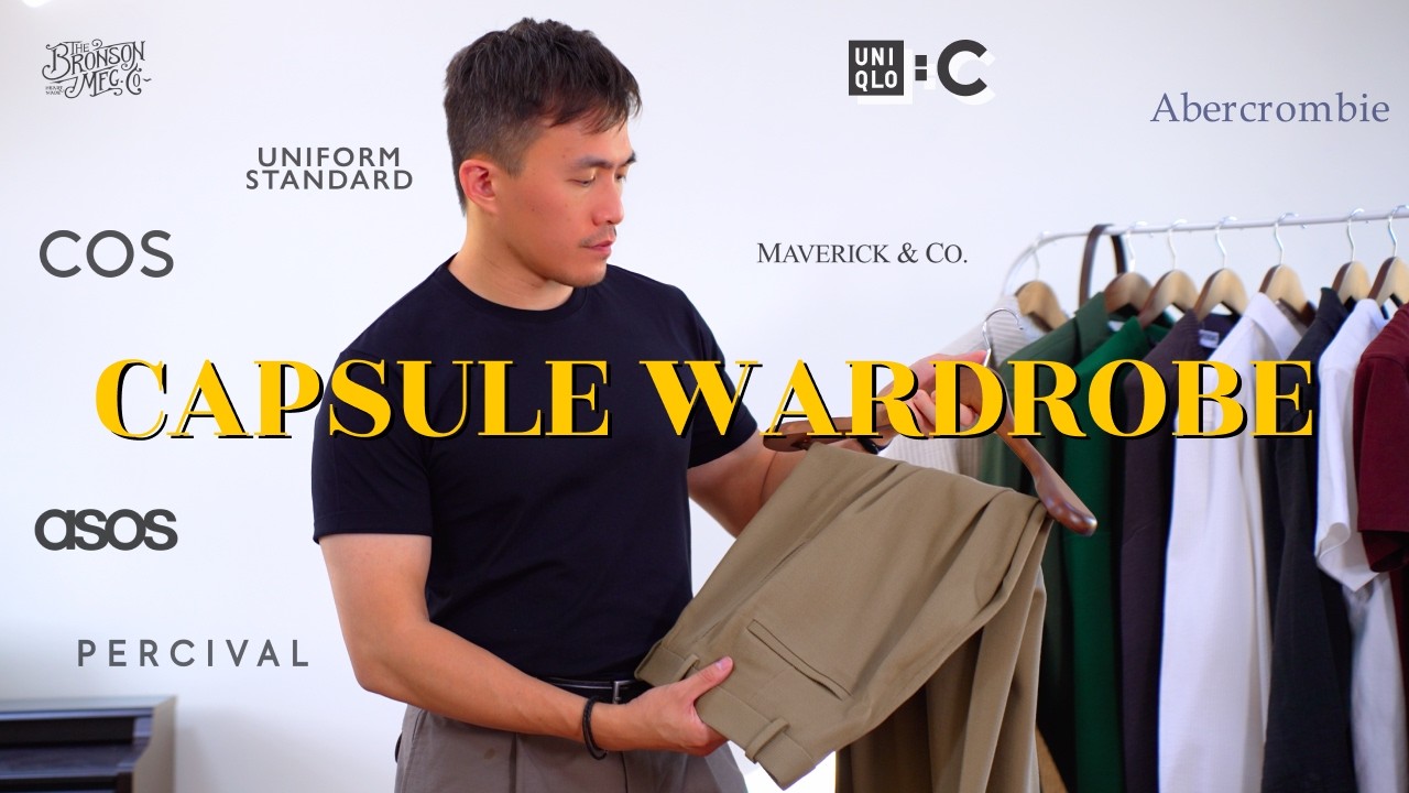 How To Build the Perfect Minimalist Wardrobe | Menswear