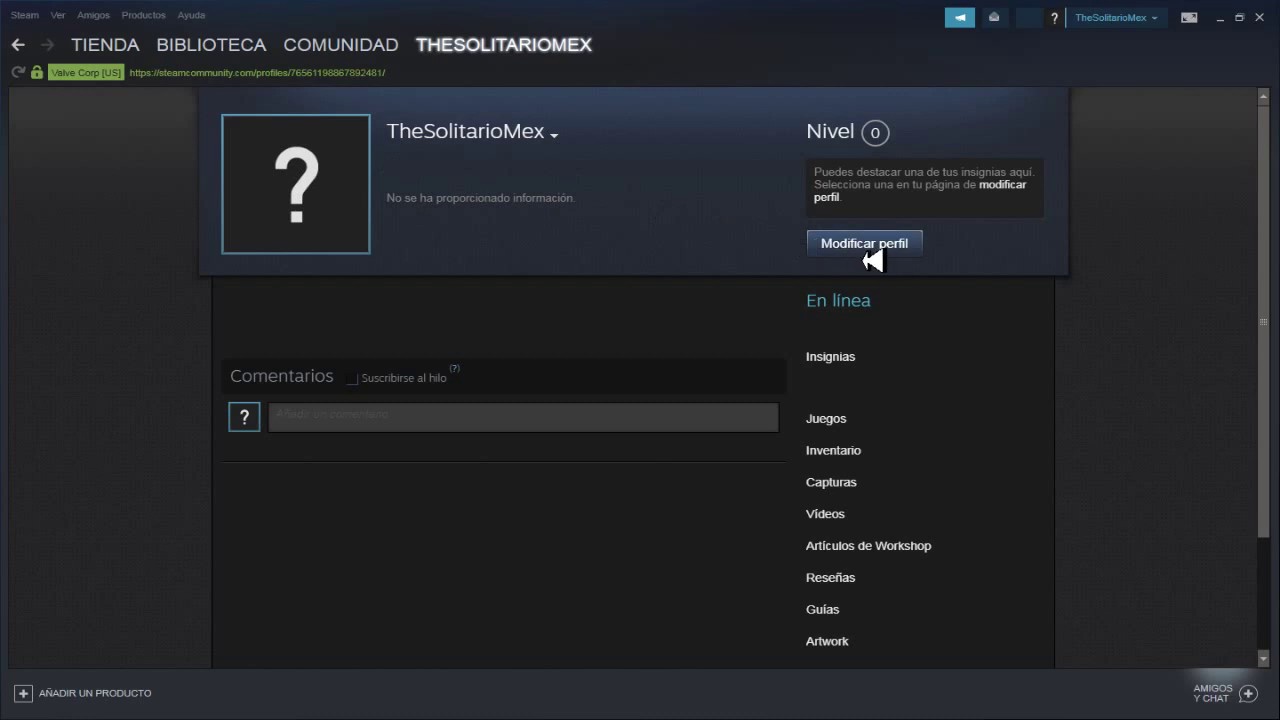 New Update Como Poner Una Foto De Perfil En Steam
