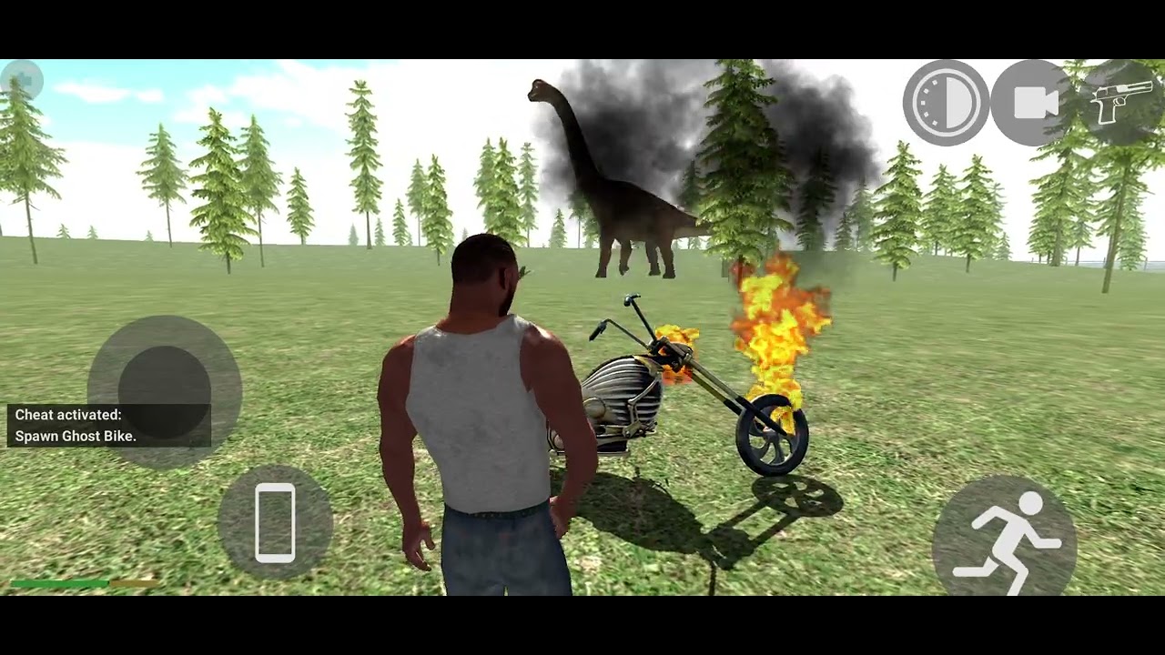 Jurassic park 🏞️ Bike riding game || GTA city game || 