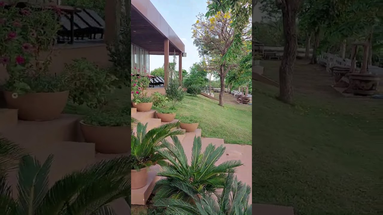 มาเที่ยวคาเฟชิลล์กันจ้ะไปไหนไม่ได้ร้อนกาที่พักร้อนคะ เดอะกราวด์คาเฟ่โพธารามคะ1-3-69