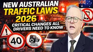 💥 SHOCKING Aussie Traffic Rule Changes 2026 Major Impact for All Drivers