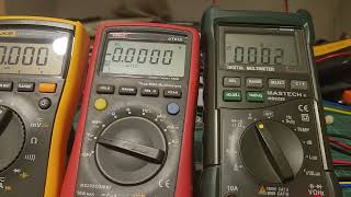 Fluke 117 bad LCD contrast demo