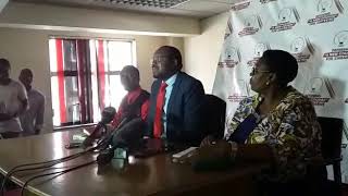 MDC demo press conference