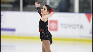 : Eight-year-old skates to Flamenco Music and wins Gold Medal in Figure Skating competition 