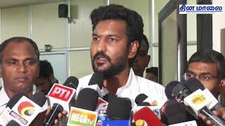 மனிதவள மேம்பாட்டு துறை அமைச்சர் சரத்குமார் செய்தியாளர் சந்திப்பு