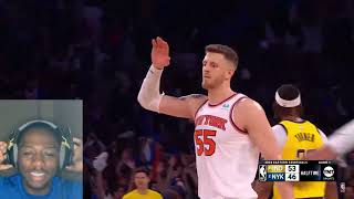 BRUNSON A DOG!! PACERS AT KNICKS | FULL GAME 1 HIGHLIGHTS REACTION #newyorkknicks #indianapacers