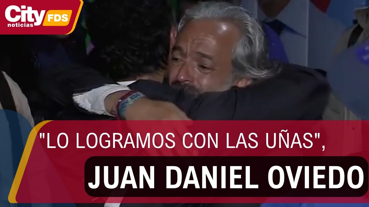 Juan Daniel Oviedo alcanza el millón de votos y agradece el respaldo de Bogotá | CityTv