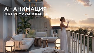 AI-анимация ЖК премиум-класса | 3D визуализация рендеров в Воронеже