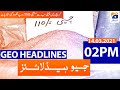 Geo Headlines 02 PM | 14th March 2021