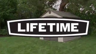 Lifetime 8x10 ft Outdoor Storage Shed Kit 6405 - KitSuperStore.com