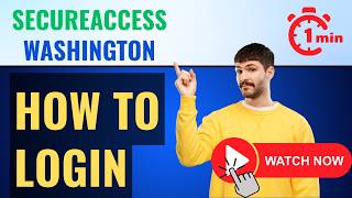 SecureAccess Washington Login⏬👇 secureaccess.wa.gov Login