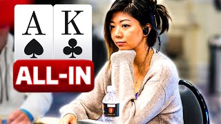 Xuan ALL IN For $99,975 Pot