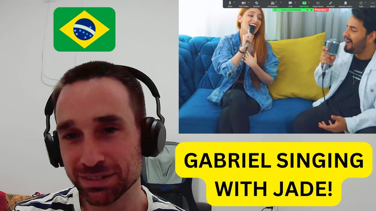 Our Reaction! Endless Love - Gabriel Henrique Ft. Jade Salles (Cover Mariah Carey, Luther Vandross)