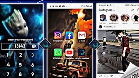 KOSANDRA - Attitude 😈🔥Lock Screen 3D New XML File 📄| Trend Xml Preset #alightmotion @M_Status146