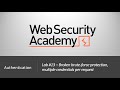 Authentication Vulnerabilities - Lab #13 Broken brute-force protection | Long Version