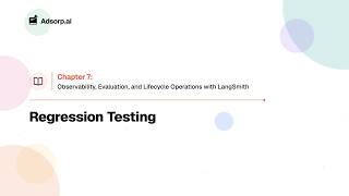 7.4 CI Regression Testing for AI Agents: Testing Dynamic Behavior | Course 7.4
