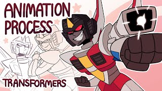 Elite Trine Sillies (Transformers) - Animation Process