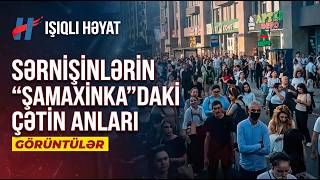 Sərnişinlərin “Şamaxinka”Dakı Çətin Anları - Görüntülər