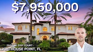 Explore Luxury Real Estate: Lighthouse Point Homes for Sale at 2520 NE 31st Court