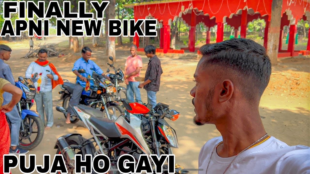 Finally bike ka puja hogaya 🤗 Duke 390 ka puja 😍 ktm ktmduke250 