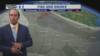 Air Quality Alert: Wildfire smoke to fill the Valley air Thursday
