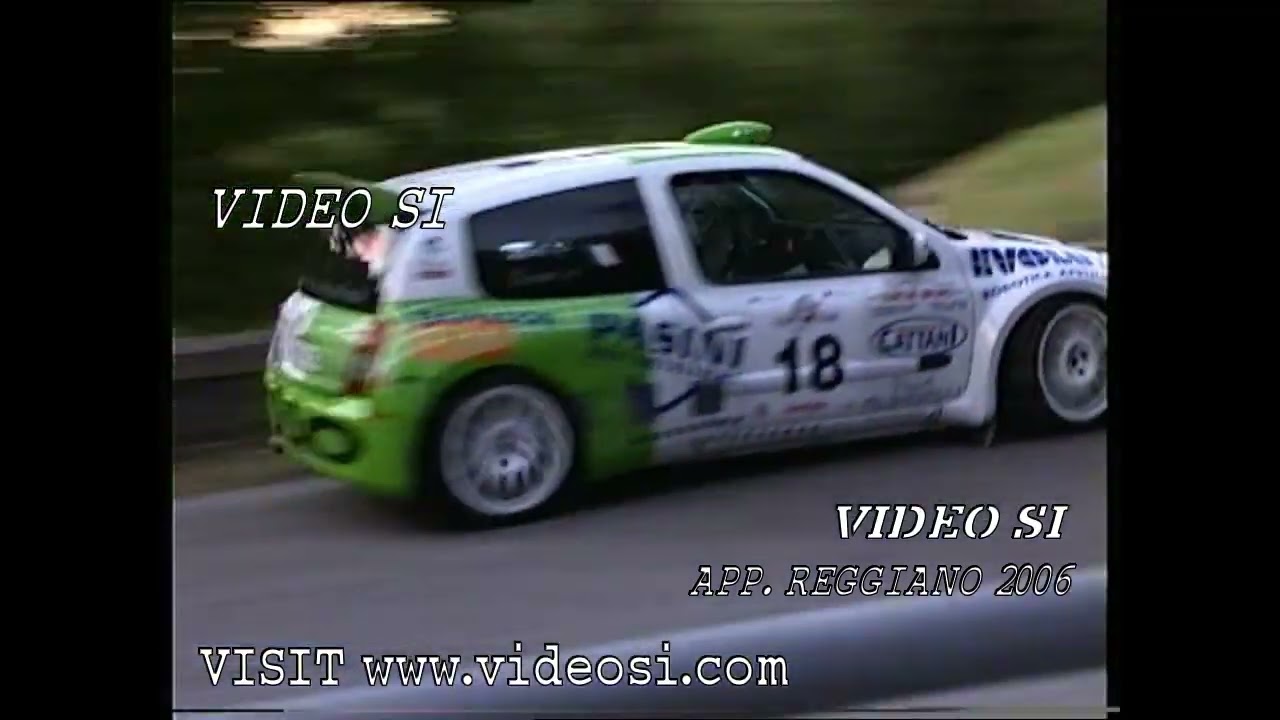 Rally Appennino reggiano 2006 video completo