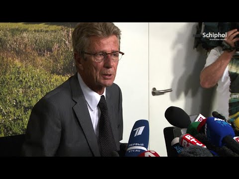 18 juli: persconferentie Malaysia Airlines vlucht MH17