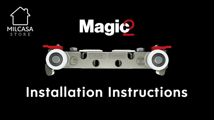 Milcasa Store - Magic 2 Sliding Door System Installation Instructions - Video instructions