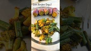 I ate this every day for dinner & lost 5 kgs in just 10 days😱Stir-fried beans broccoli #dietrecipe