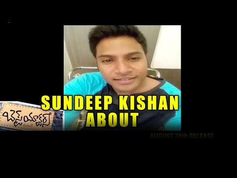 Sundeep Kishan about Best Actors