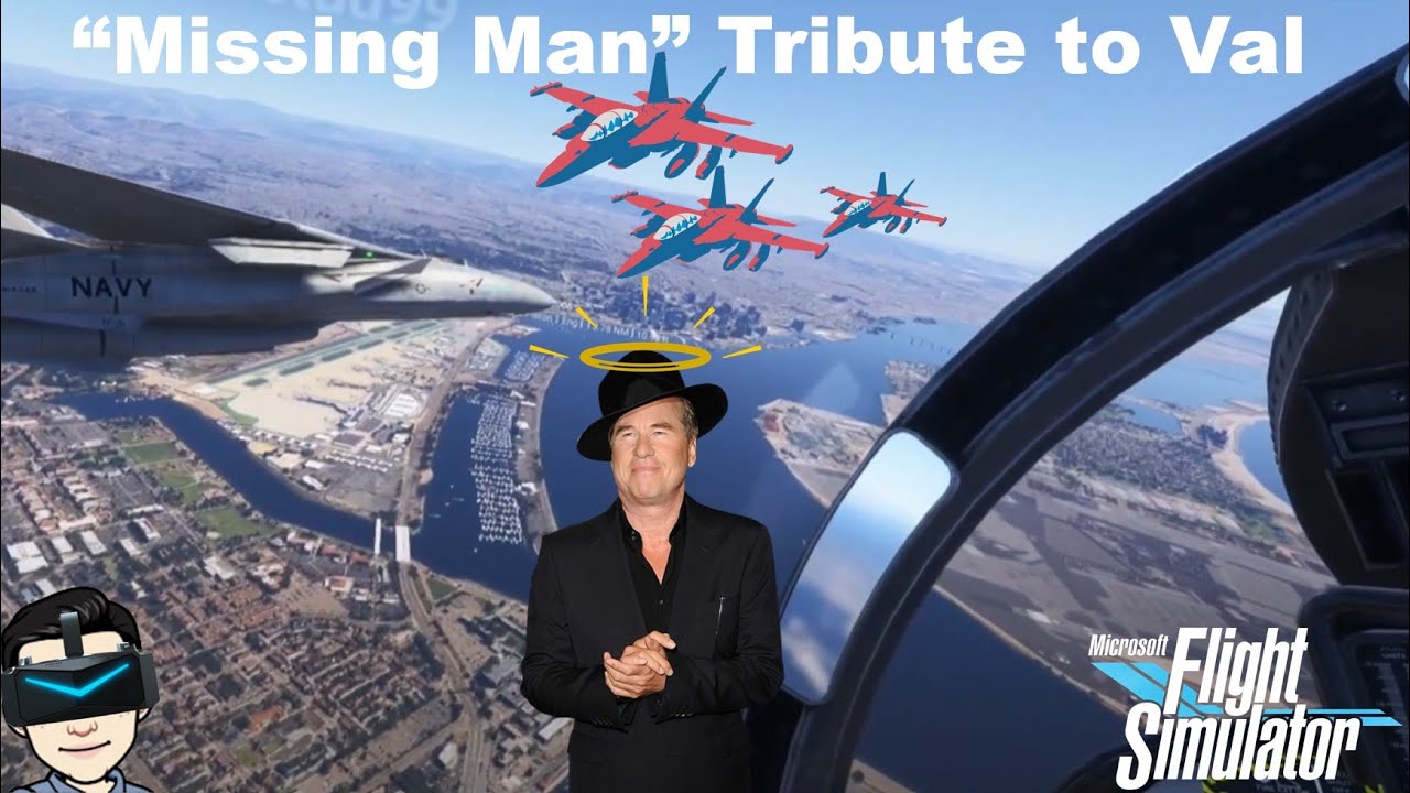 Missing Man F14 Formation VR Tribute Microsoft Flight Simulator 2024