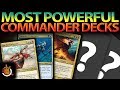 The Most Powerful Commander Decks | The Command Zone #187 | Magic: the Gathering EDH Podcast