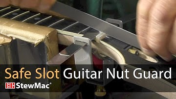 Safe Slot Guitar Nut Guard