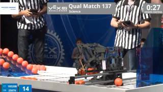 VEX Worlds 2016 - VEXIQ Middle School - Science - Qual 137 (10520B 2587X) 0