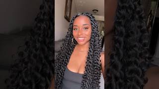 The QUICKEST protective style I’ve done so far… Jumbo Island Twists