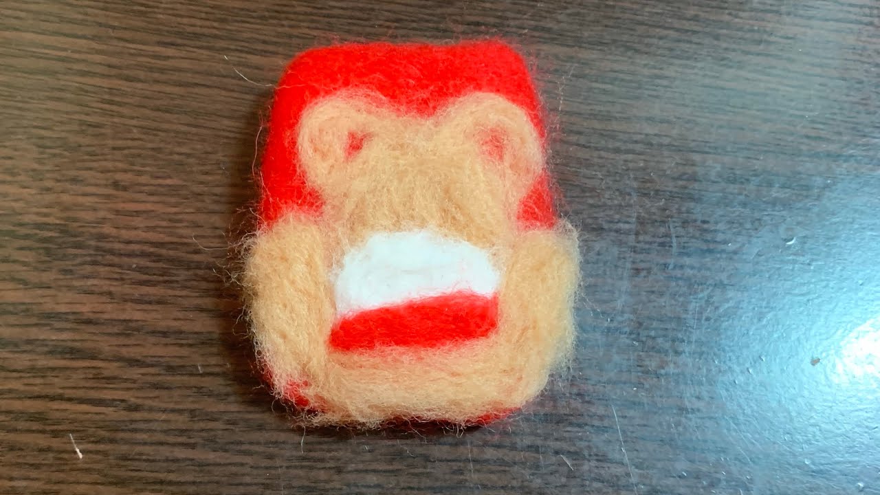 【羊毛氈直播】紅色御守手作｜美勞 DIY