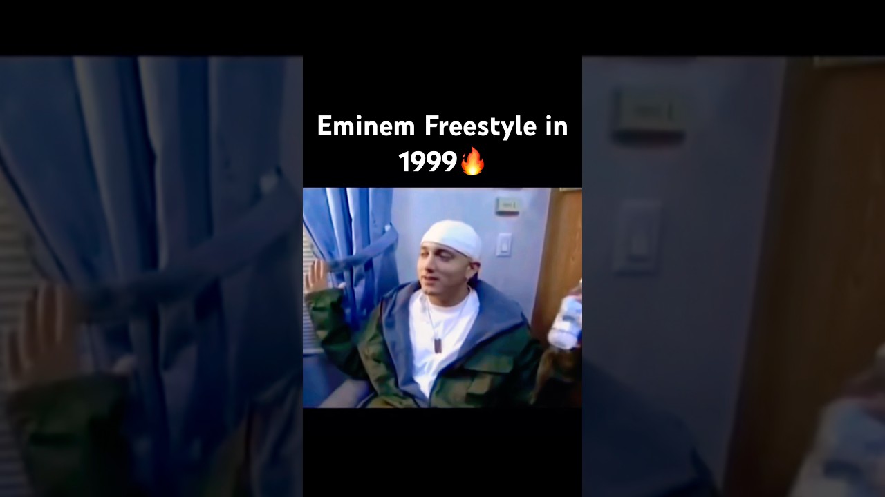 Eminem freestyle 1999 (Scarce) #eminem #freestyle #eminemfreestyle #rap ...