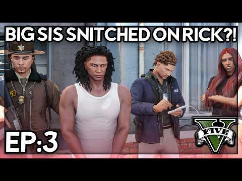 Episode 3: Big Sis Snitched On Rick?! | GTA RP | Iconic RP