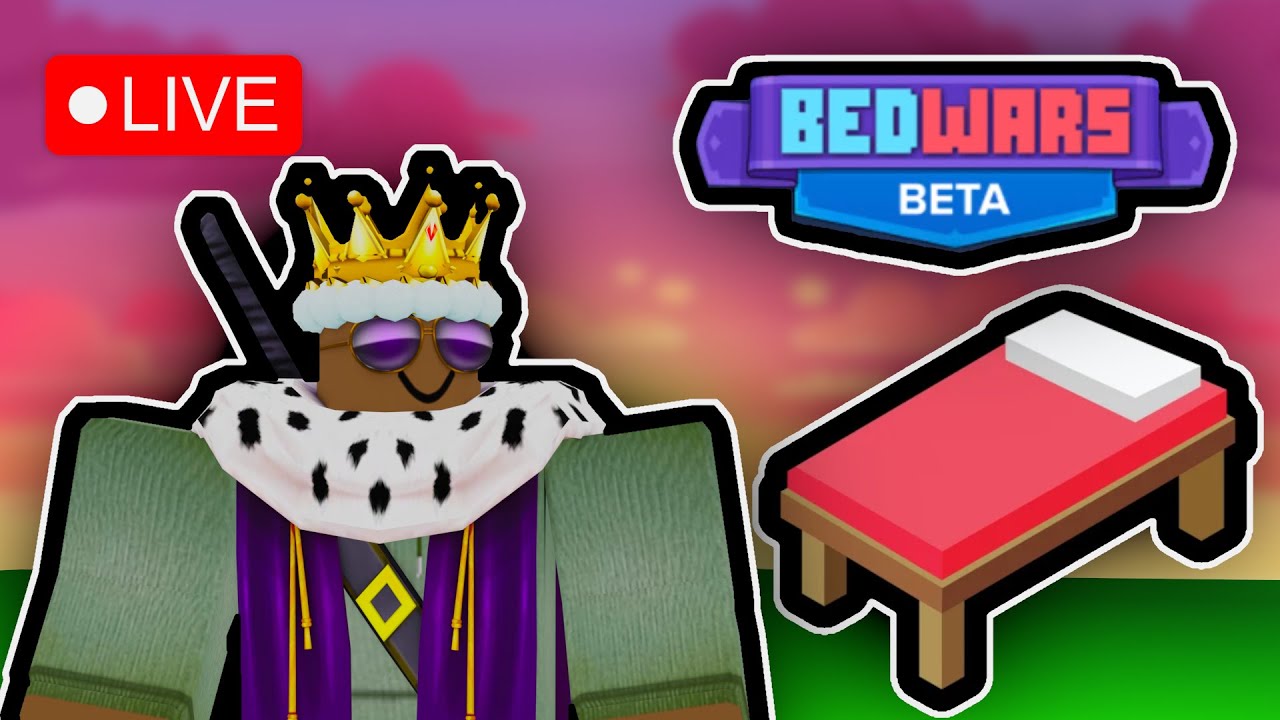 Ibedless ROBLOX BEDWARS LIVE! PLAYING WITH VIEWERS! - YouTube