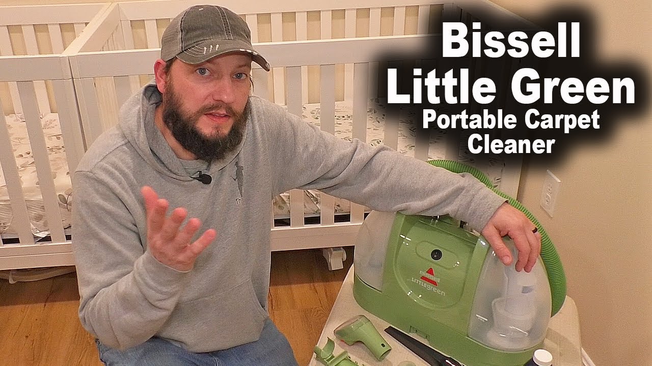 Как использовать портативное чистящее средство для ковров Bissell Little Green