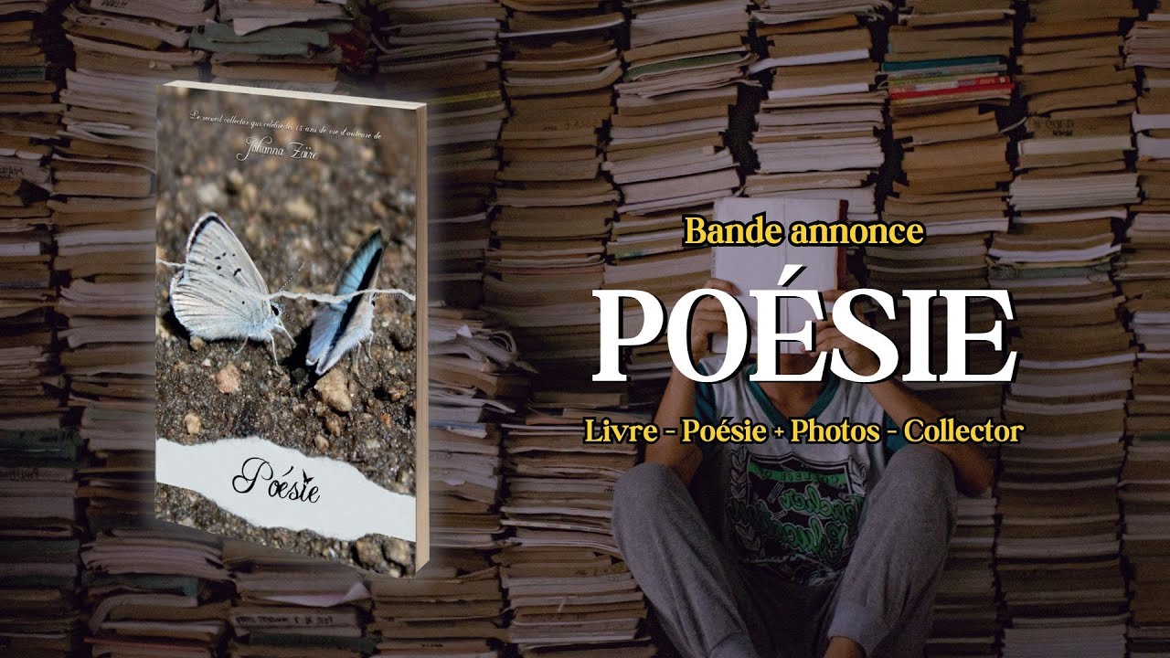 Livre "Poésie" - Bande annonce