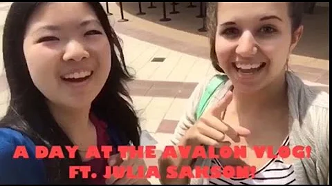 A DAY AT THE AVALON VLOG! FT. JULIA SAKSON! | Rene...