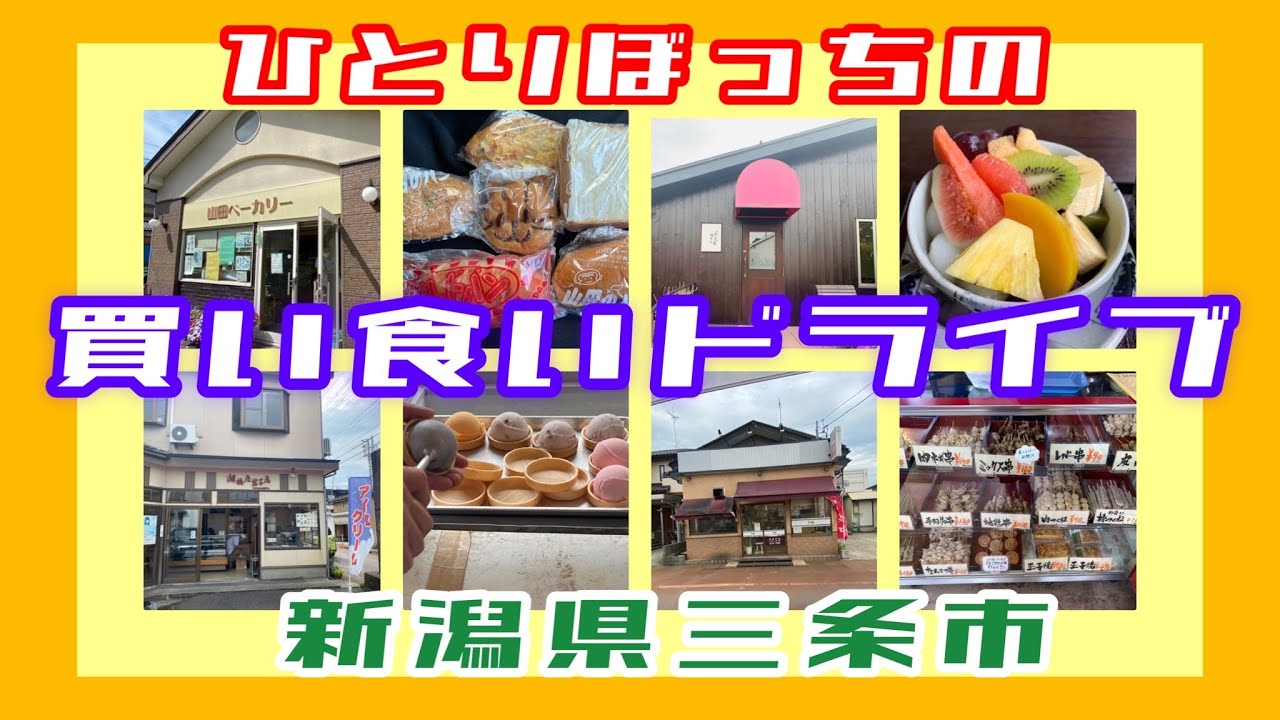 【新潟県三条市】買い食いドライブ