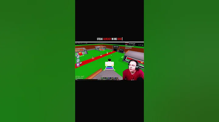 Cruz Scammed By Steak #sehar #roblox #steak #stealabrainrot