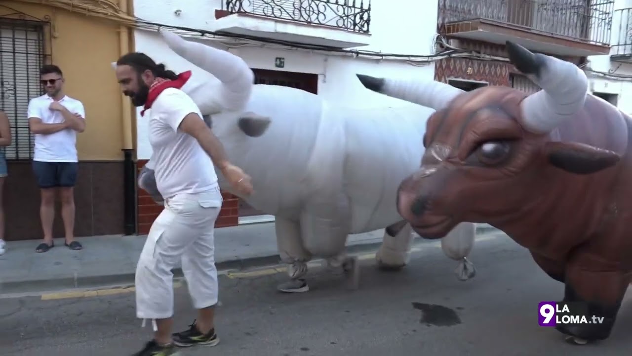Feria de Rus 2024 · Encierro Infantil Toros Hinchables 1 Feria de Rus 2024 · Encierro Infantil Toros Hinchables