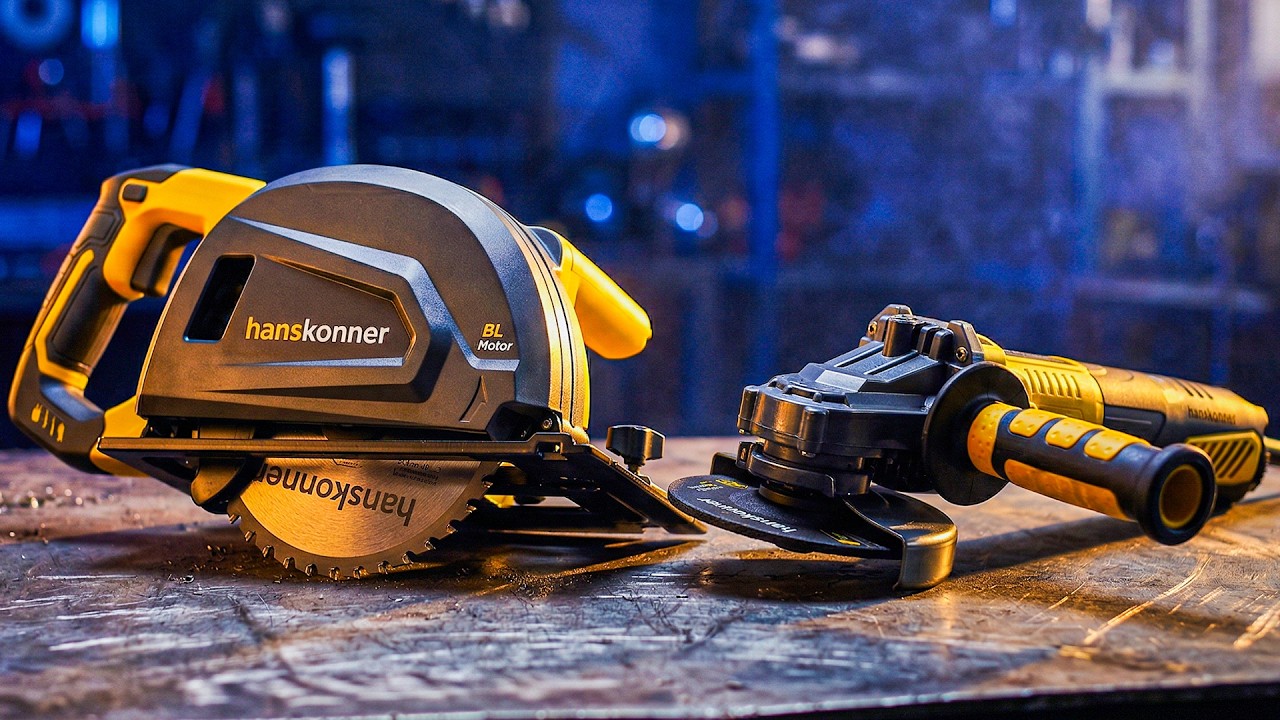 Новинки HANSKONNER | Пила по металлу, сетевая УШМ