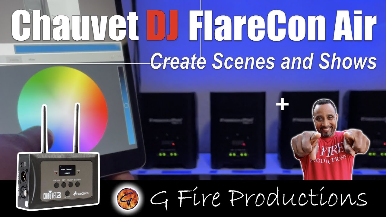 Chauvet FlareCon Air | Scenes and Shows