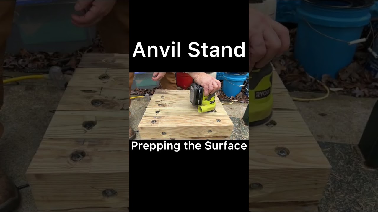 Laser engraving my logo on the anvil stand 