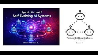 26. Agentic AI Level 5 Explained: Self-Evolving AI Systems and Autonomous Agent Ecosystems