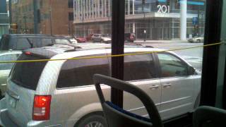 Atlantic Station New Flyer XDE35 Hybrid to MARTA Arts Center Station